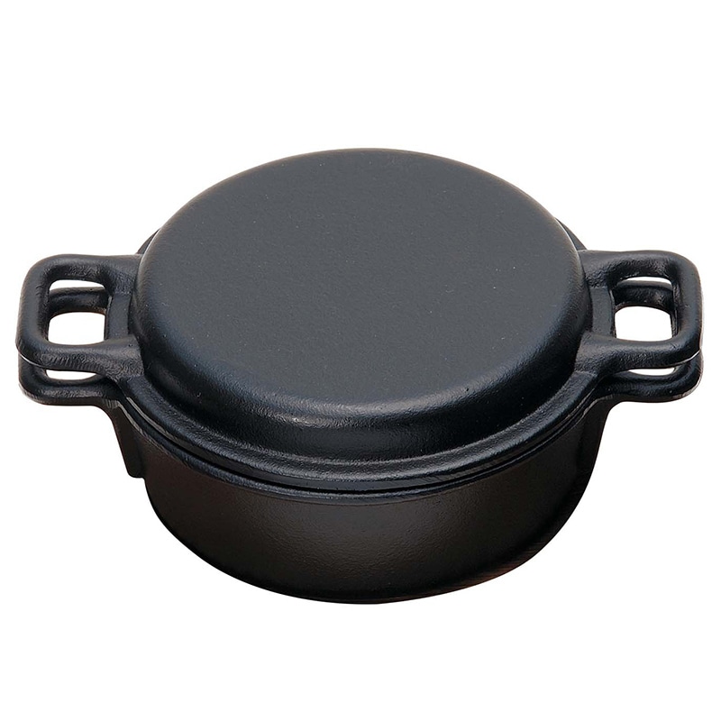 五進 鉄 鋳物 コットパン(共蓋付)G-75 1個(ご注文単位1個)【直送品】
