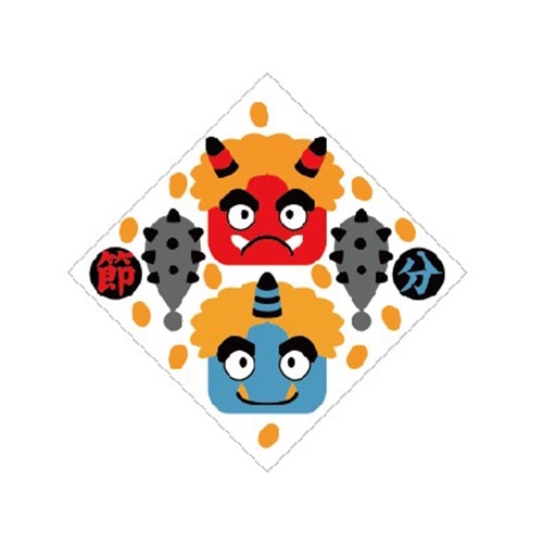 金久 POPシール 節分 SK-856 1束(ご注文単位1束)【直送品】