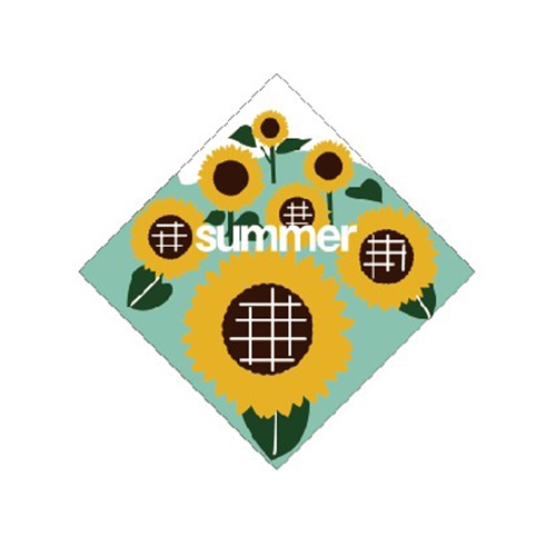 金久 POPシール ひまわり畑 SK-869 1束(ご注文単位1束)【直送品】