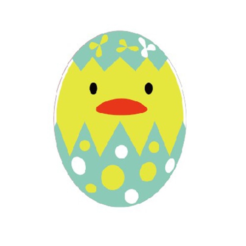 金久 POPシール イースター ひよこEGG SK-882 1束(ご注文単位1束)【直送品】