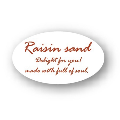 金久 POPシール レーズンサンド　Raisinsand NC-13 1束（ご注文単位1束）【直送品】