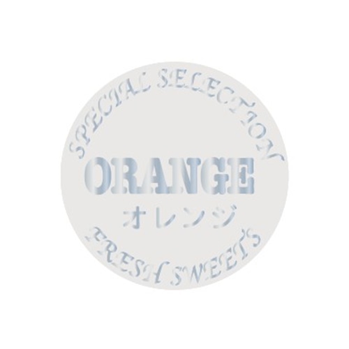 金久 POPシール オレンジ　ORANGE NC-40 1束（ご注文単位1束）【直送品】