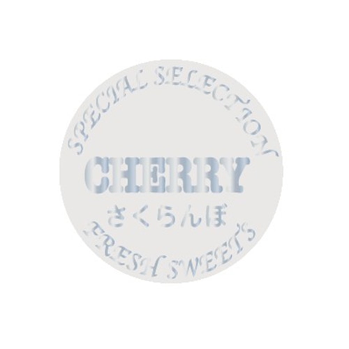 金久 POPシール さくらんぼ　CHERRY NC-50 1束（ご注文単位1束）【直送品】
