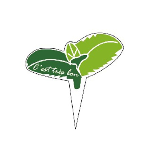 金久 ケーキピック　プチポイント ミント PSP-023 1束（ご注文単位1束）【直送品】