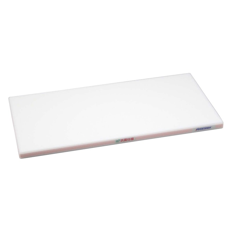 抗菌かるがるまな板SDK600×300×25ホワイト/桃線1個(ご注文単位1個)【直送品】