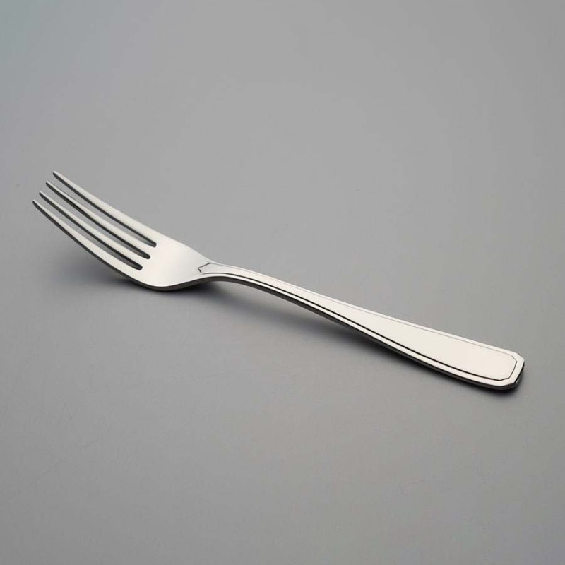 18-10　ソシアル　デザートフォーク   1個（ご注文単位1個）【直送品】