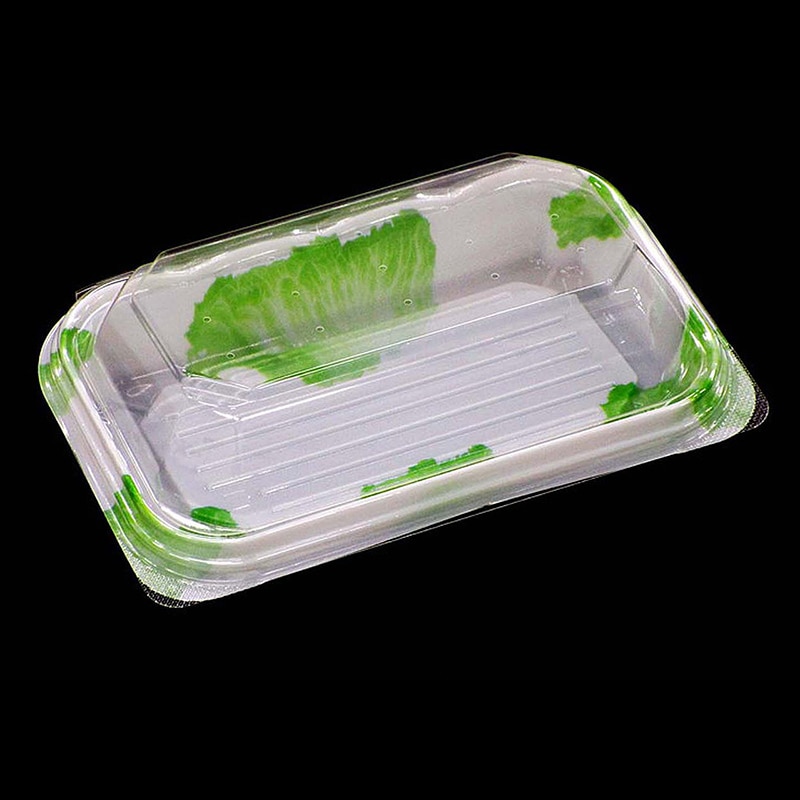 デンカポリマー 嵌合フードパック OP-3020K レタス 穴有2φ 12930 50枚/袋(ご注文単位16袋)【直送品】