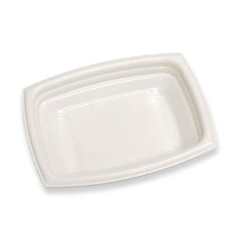 デンカポリマー 惣菜容器 夢デリLS 本体 LS15 白 33953 50枚/袋（ご注文単位24袋）【直送品】