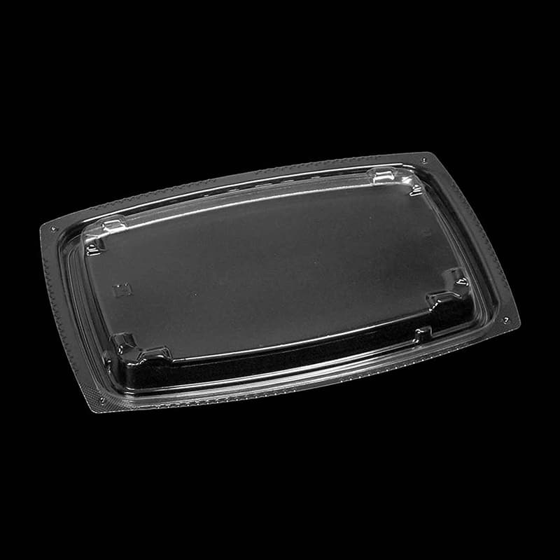 デンカポリマー 惣菜容器 夢デリLS 内嵌合蓋 LS35 34283 50枚/袋（ご注文単位18袋）【直送品】