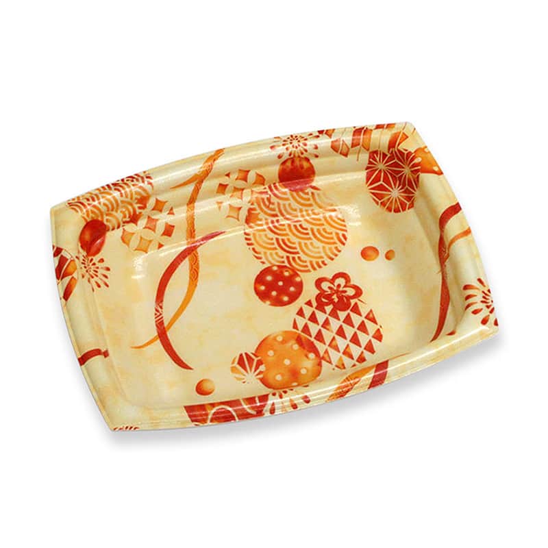 デンカポリマー 惣菜容器 夢デリLS 本体 LS15 鞠花日 34613 50枚/袋（ご注文単位24袋）【直送品】