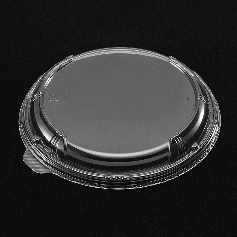 デンカポリマー 冷し麺容器 TPライトボウル 蓋EE 195 50枚/袋(ご注文単位24袋)【直送品】