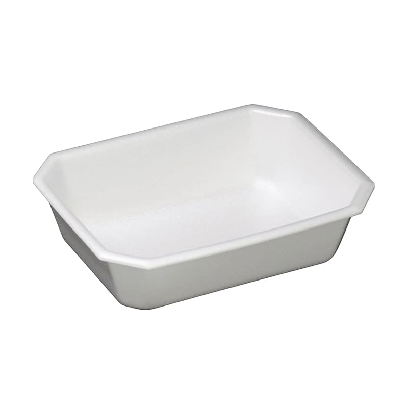 デンカポリマー かき揚げ弁当無地 本体 38373 50枚/袋（ご注文単位8袋）【直送品】