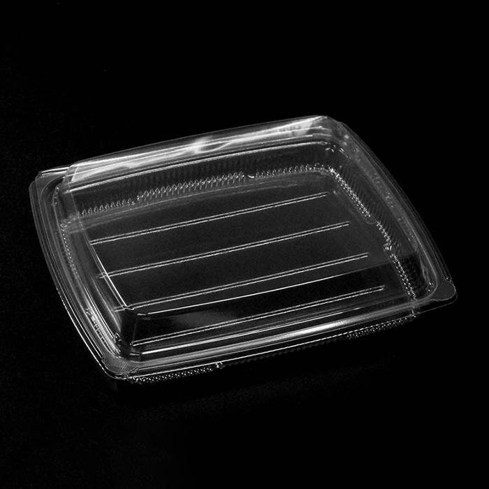 >デンカポリマー 嵌合フードパック OPB-9 透明 50枚/袋（ご注文単位8袋）【直送品】