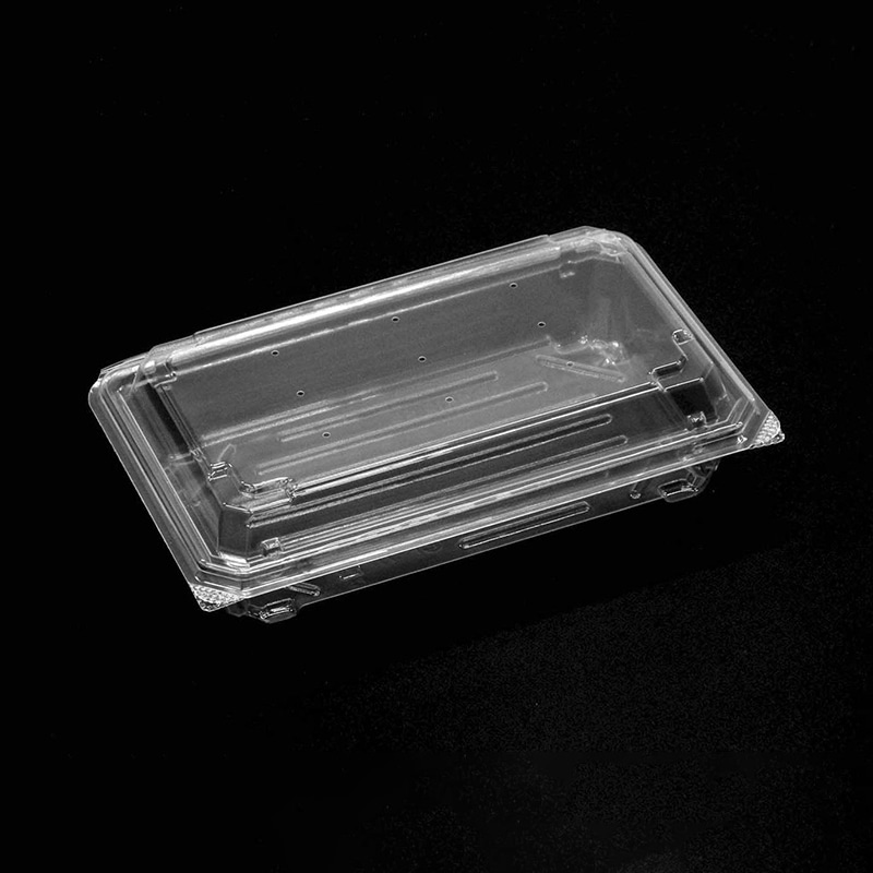 デンカポリマー 嵌合フードパック OP-4410-45穴有 透明 50枚/袋(ご注文単位18袋)【直送品】