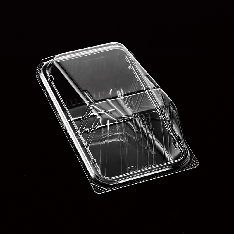 デンカポリマー 食品容器 フードパック(嵌合タイプ) サンドイッチ用 OPST-100 50枚/袋