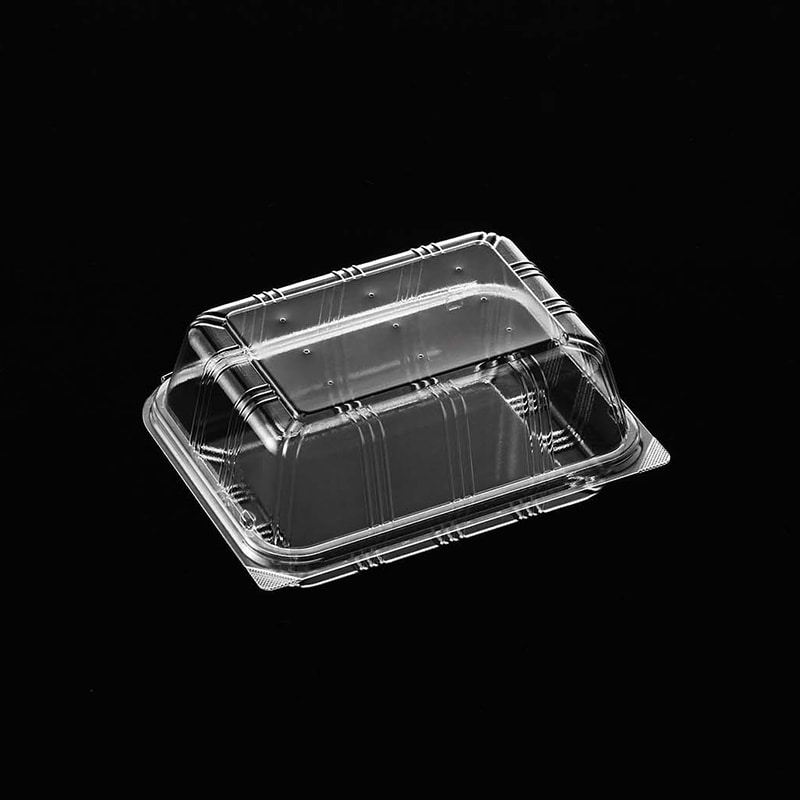 デンカポリマー 嵌合フードパック OP-570穴有 透明 50枚/袋(ご注文単位12袋)【直送品】