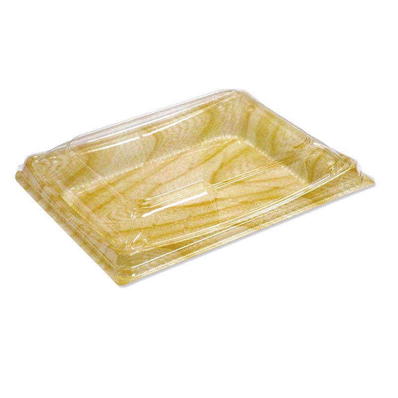 デンカポリマー 嵌合フードパック OPライト R20-16(30) けやき 46313 50枚/袋(ご注文単位12袋)【直送品】