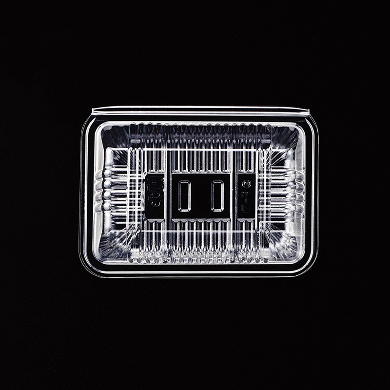 デンカポリマー 食品容器 フードパック(折蓋タイプ) OP-103 おにぎり3個 100枚/袋