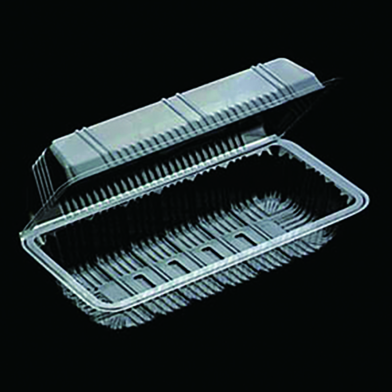 デンカポリマー 食品容器 フードパック(折蓋タイプ) OP-105 おにぎり5個 100枚/袋