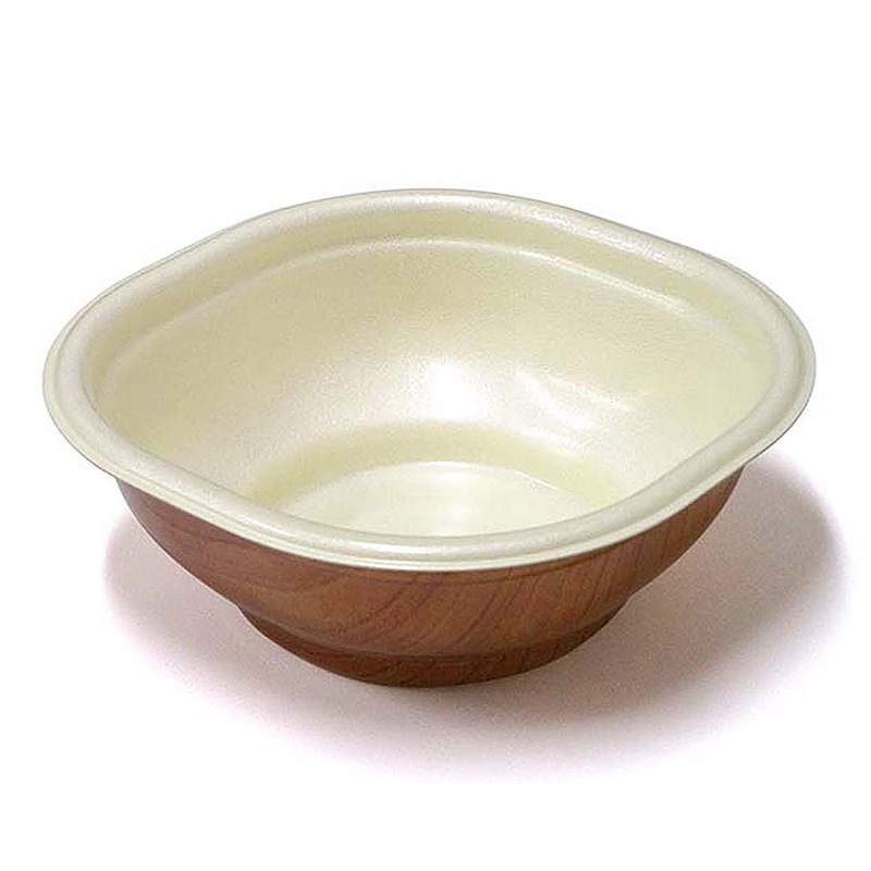 デンカポリマー 丼容器　グルメ丼　本体 20 BW 50枚/袋（ご注文単位16袋）【直送品】