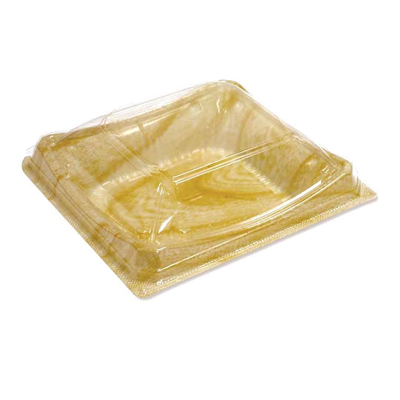 デンカポリマー 嵌合フードパック OPライト R13-12(8) けやき 50853 50枚/袋(ご注文単位24袋)【直送品】