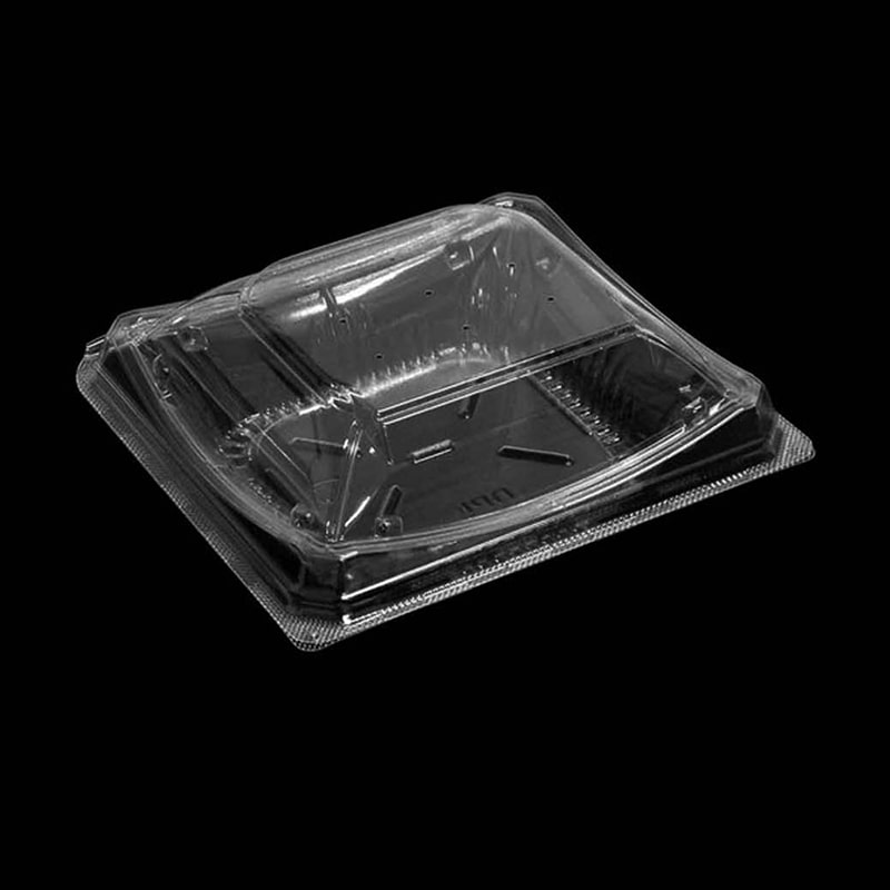 デンカポリマー 嵌合フードパック OPライト R13-12(8) 透明 穴有 53833 50枚/袋(ご注文単位24袋)【直送品】