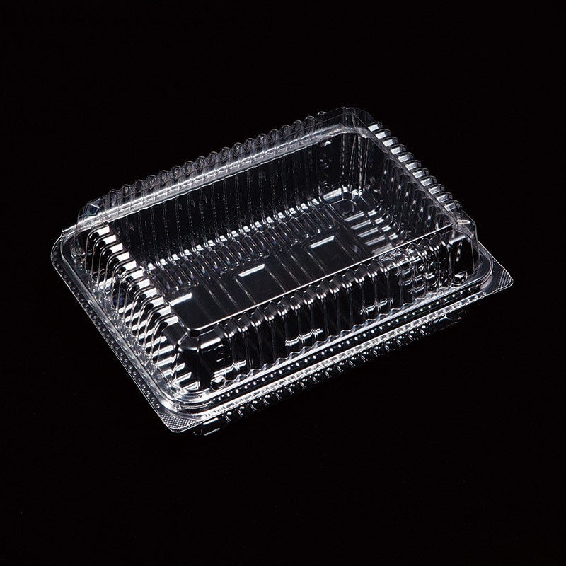 デンカポリマー 食品容器 フードパック(嵌合タイプ) サンドイッチ用 OPSH-7 50枚/袋