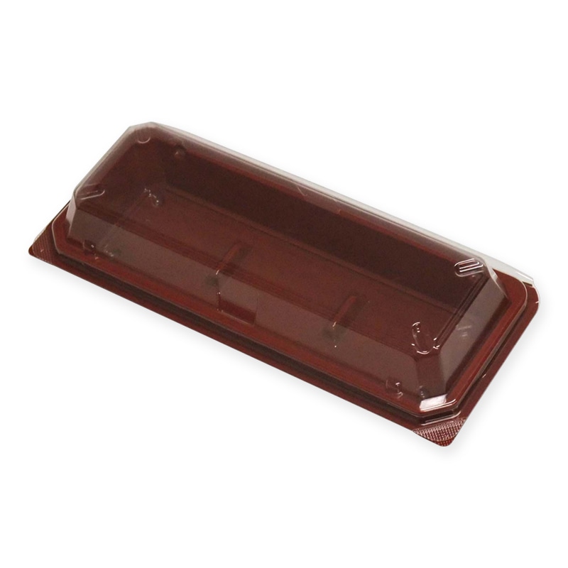 デンカポリマー 嵌合フードパック 和菓子3個 R／B 50枚/袋（ご注文単位18袋）【直送品】