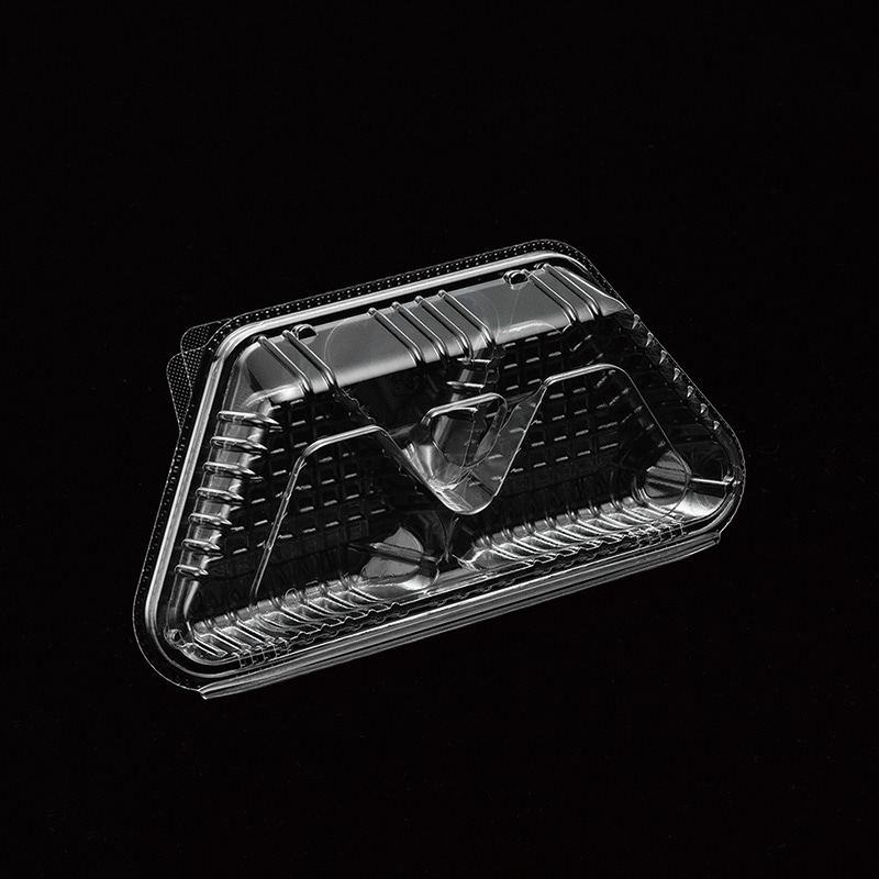 デンカポリマー 食品容器 フードパック(嵌合タイプ) OP-142 おにぎり2個 50枚/袋