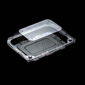 デンカポリマー 嵌合フードパック OP-173　穴有 97453　50枚/袋（ご注文単位16袋）【直送品】