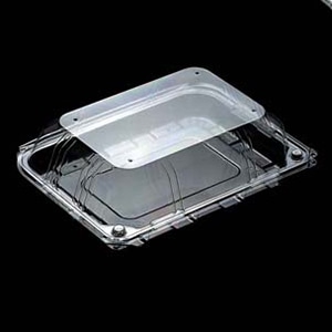 デンカポリマー 嵌合フードパック OP-174　穴有 97513　50枚/袋（ご注文単位16袋）【直送品】