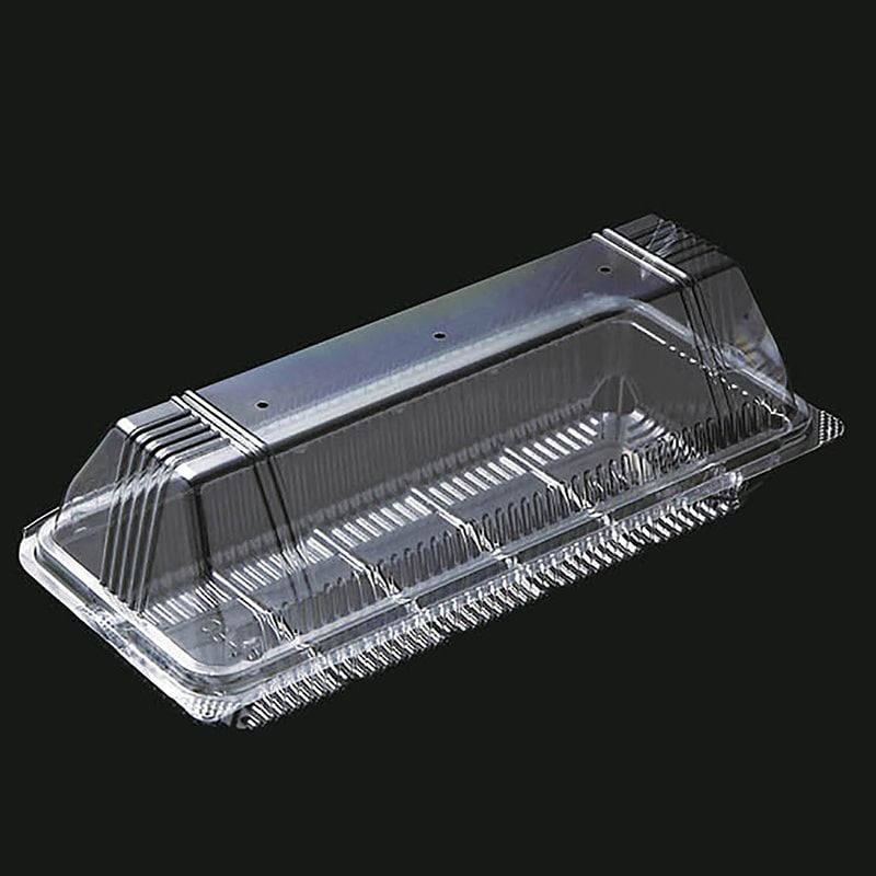 デンカポリマー 嵌合フードパック OP-131穴有 透明 50枚/袋（ご注文単位18袋）【直送品】