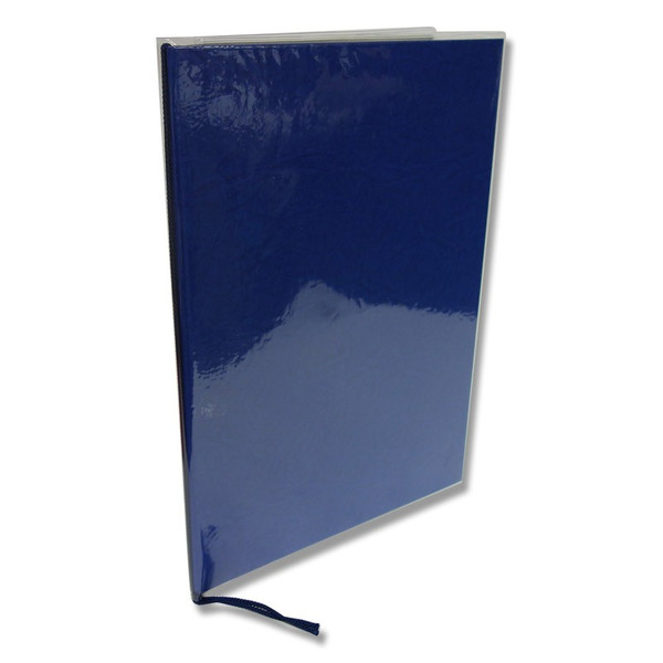 シンビ 和風メニューブック　LC-101 A4　4ページ 紺 1冊（ご注文単位2冊）【直送品】