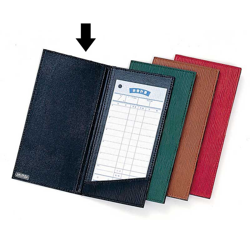 シンビ 伝票ホルダー 黒 MS-204 1冊(ご注文単位1冊)【直送品】