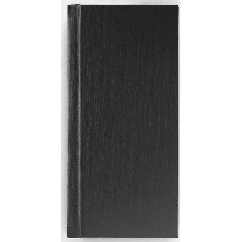 シンビ バインダーメニューブック　SOL-3 A4縦長　4ページ　レールタイプ 黒 1個（ご注文単位1個）【直送品】