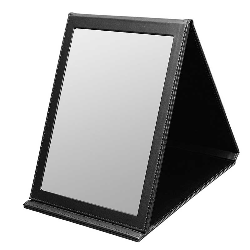 シンビ デスクミラー 黒 DESK-MIRROR-1 1個（ご注文単位1個）【直送品】