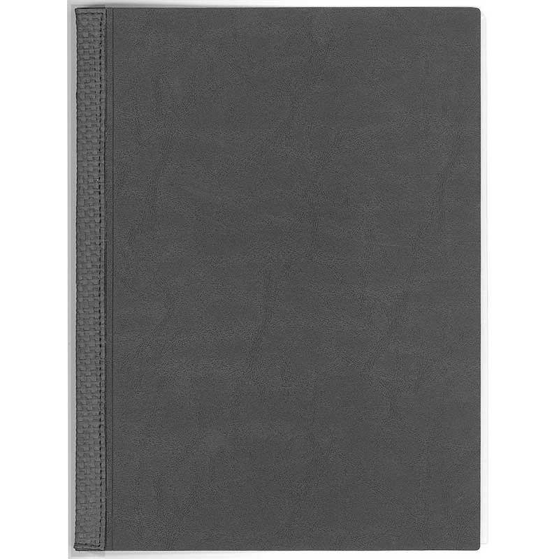 シンビ バインダーメニューブック　スリムB-LUP A4　8ページ 黒 1冊（ご注文単位1冊）【直送品】