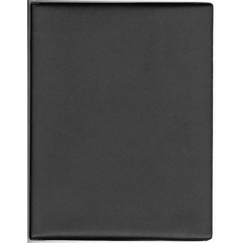 シンビ バインダーメニューブック　スリムB-MU A4　8ページ 黒 1冊（ご注文単位1冊）【直送品】