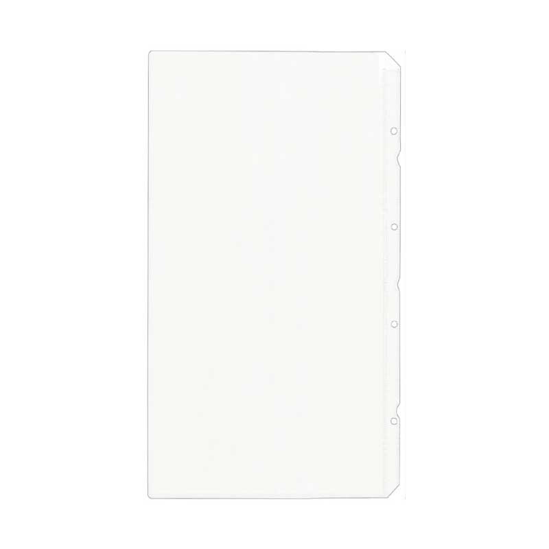 シンビ メニューブックパーツ　中ビニール-69 A4縦長　4穴　高透明  1枚（ご注文単位10枚）【直送品】