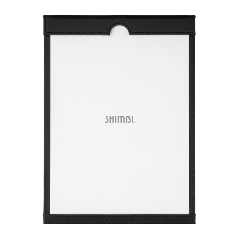 シンビ 差し込み式マグネットバインダー A4 黒 MGN-1 1枚（ご注文単位1枚）【直送品】