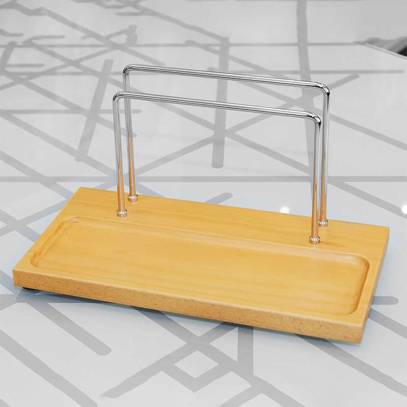 シンビ メニューブック立て　OSE-66  白木 1個（ご注文単位1個）【直送品】