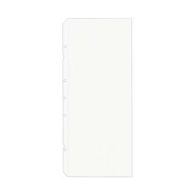シンビ メニューブックパーツ　中ビニール-72 高透明　5穴  1冊（ご注文単位10冊）【直送品】