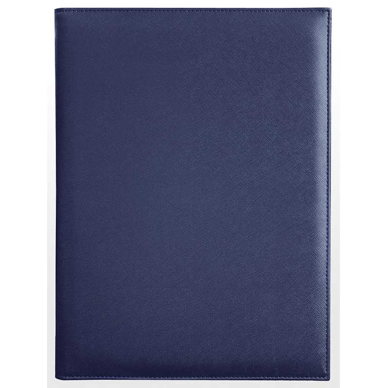 シンビ メニューブック　スリムB-PRD-101 A4　8ページ 紺 1冊（ご注文単位1冊）【直送品】