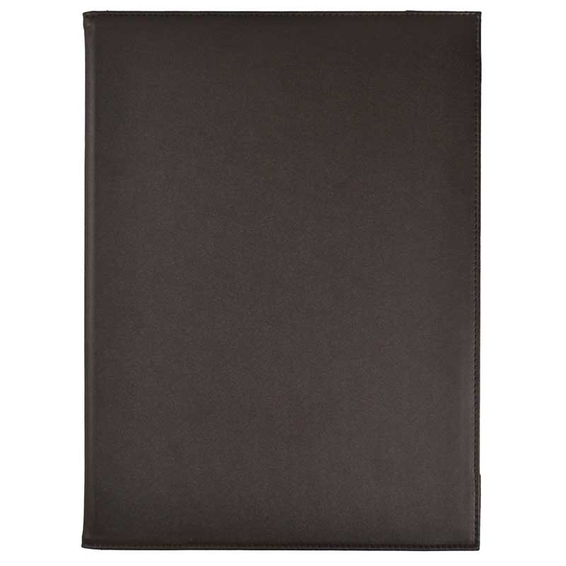 シンビ メニューブック　APU-101-TW A4　2ページ　コーナー付 茶 1冊（ご注文単位1冊）【直送品】