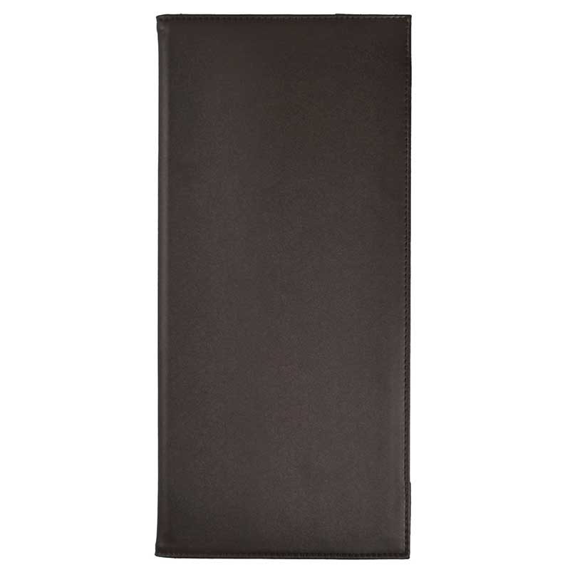 シンビ メニューブック　APU-102-TW A4縦長　2ページ　コーナー付 茶 1冊（ご注文単位1冊）【直送品】