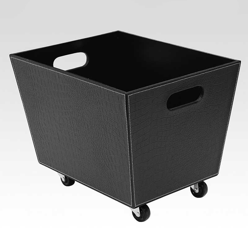 シンビ 脱衣カゴ キャスター付き TM-P クロコダイル 1台(ご注文単位1台)【直送品】