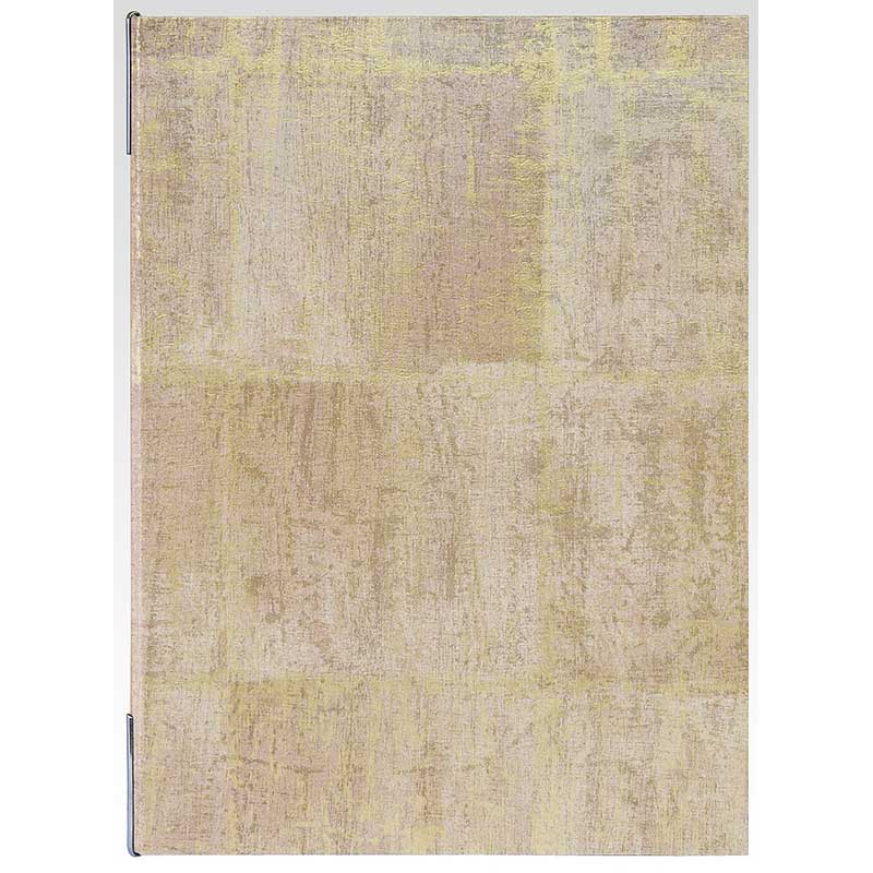 シンビ 和洋兼用メニューブック　LS-121 A4　4ページ 金 1冊（ご注文単位1冊）【直送品】