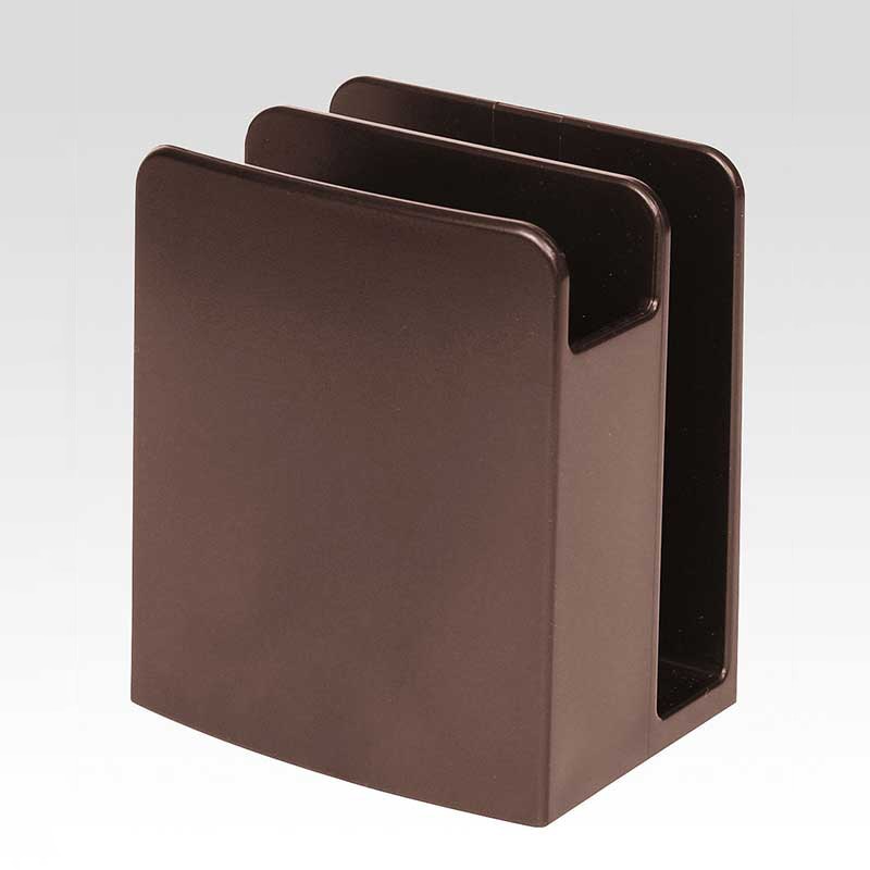 シンビ 成型ナプキン＆ブックスタンド 大　茶 SHO-149-L 1台（ご注文単位1台）【直送品】