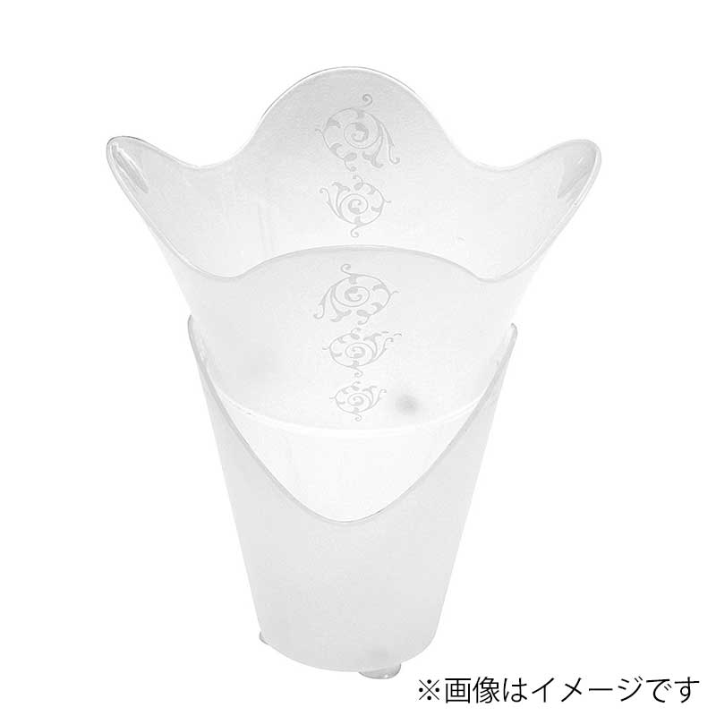 シンビ アメニティBOX TM-222 フロスティ 白 1個(ご注文単位2個)【直送品】