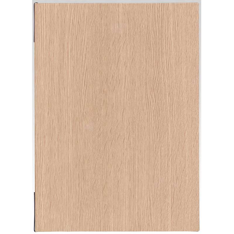 シンビ 和洋兼用メニューブック　LS-12A B5　4ページ ナチュラル 1冊（ご注文単位1冊）【直送品】